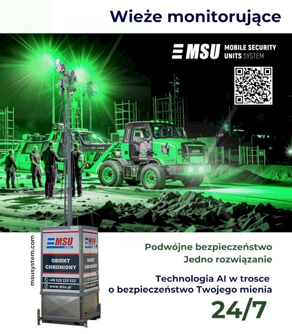 Zielone światło dla bezpieczeństwa, podwójne zabezpieczenie od MSU SYSTEM 